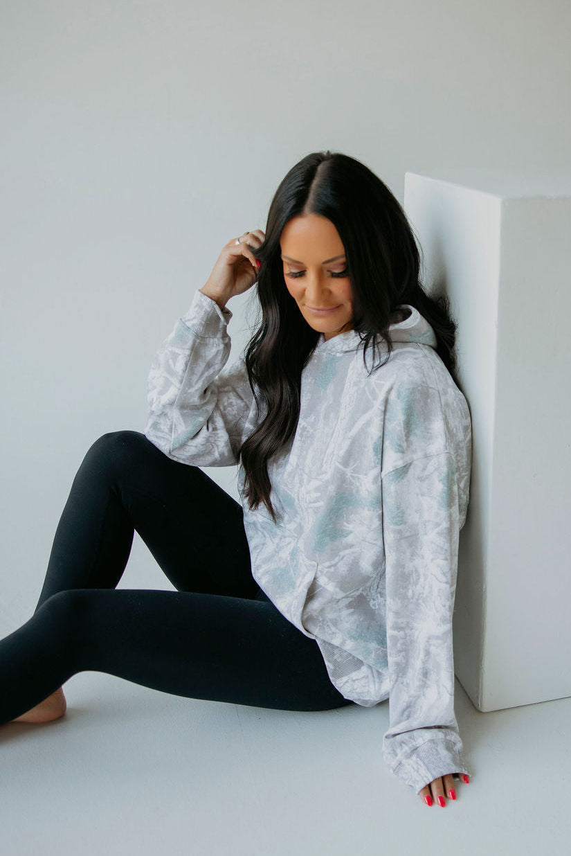 Faded Camo Hoodie by Lily & Lottie