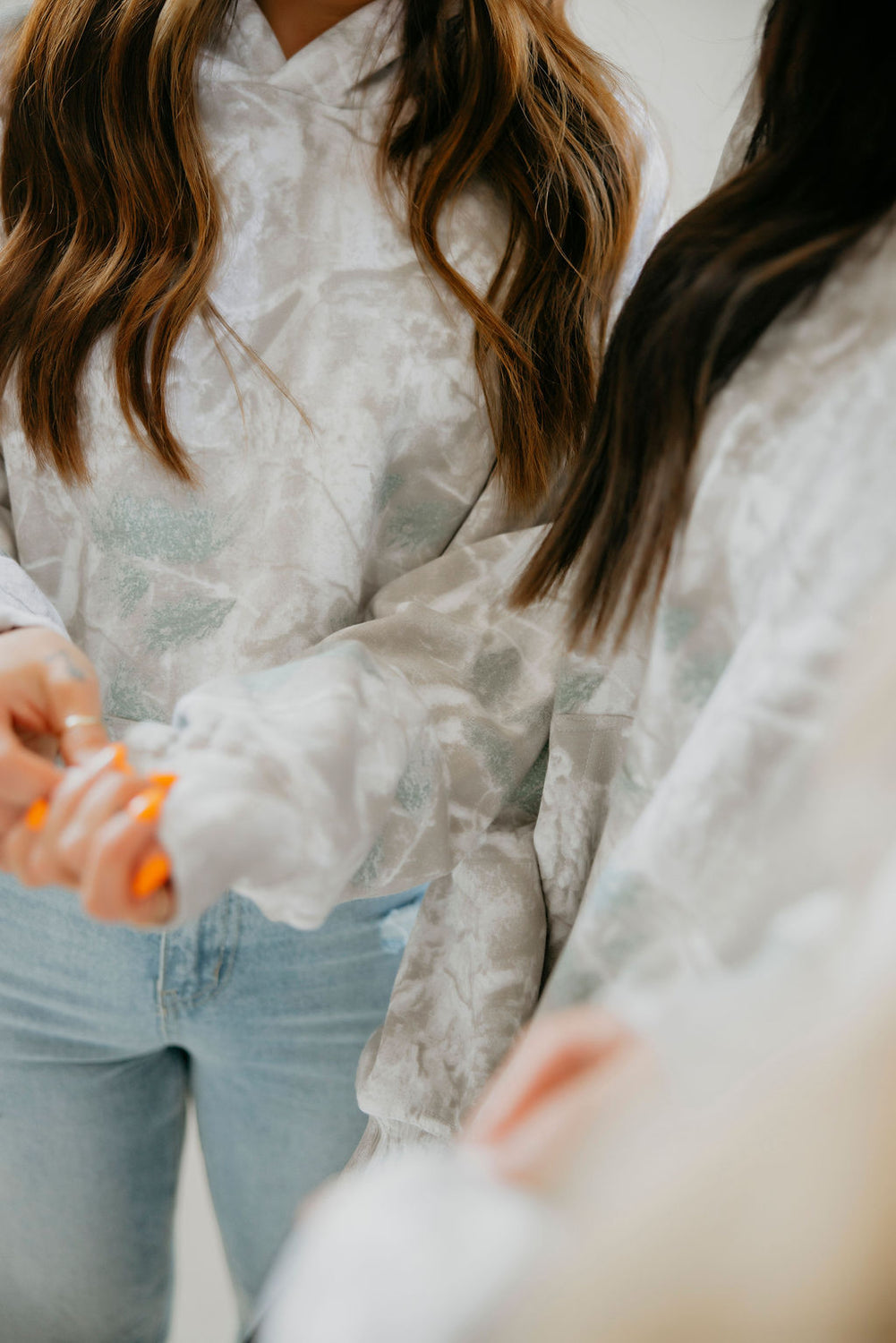 Faded Camo Hoodie by Lily & Lottie