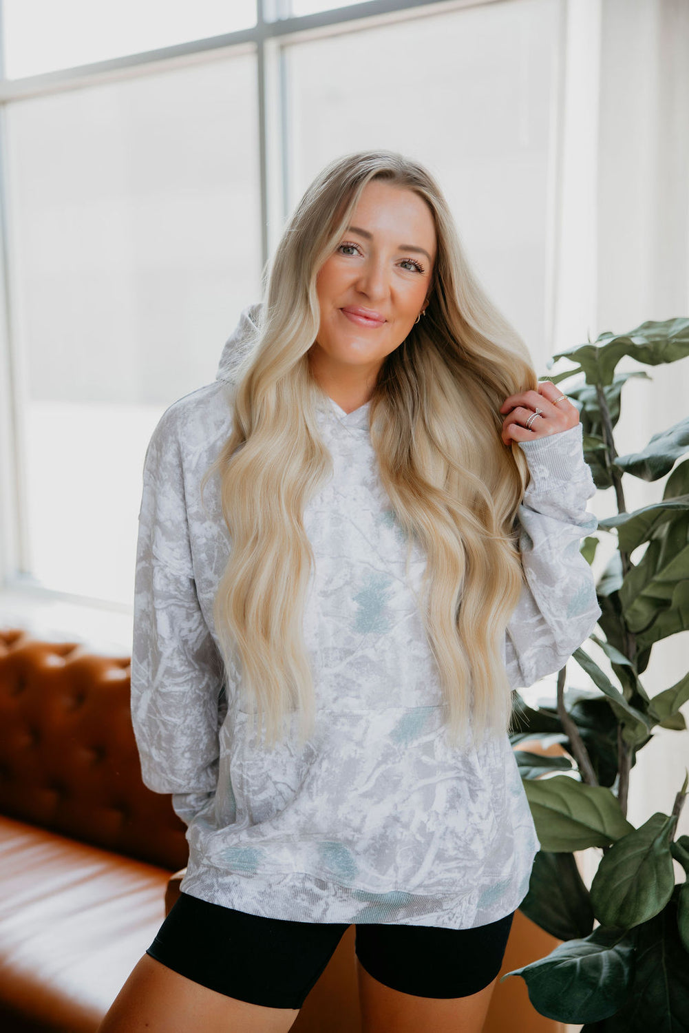 Faded Camo Hoodie by Lily & Lottie