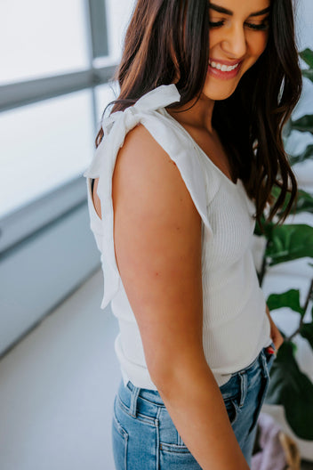 Tamara Shoulder Tie Top