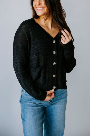 Javi Button Down Cardigan