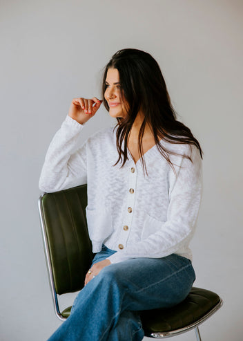 Javi Button Down Cardigan