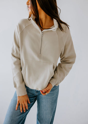 Bennett Half Zip by Lily & Lottie