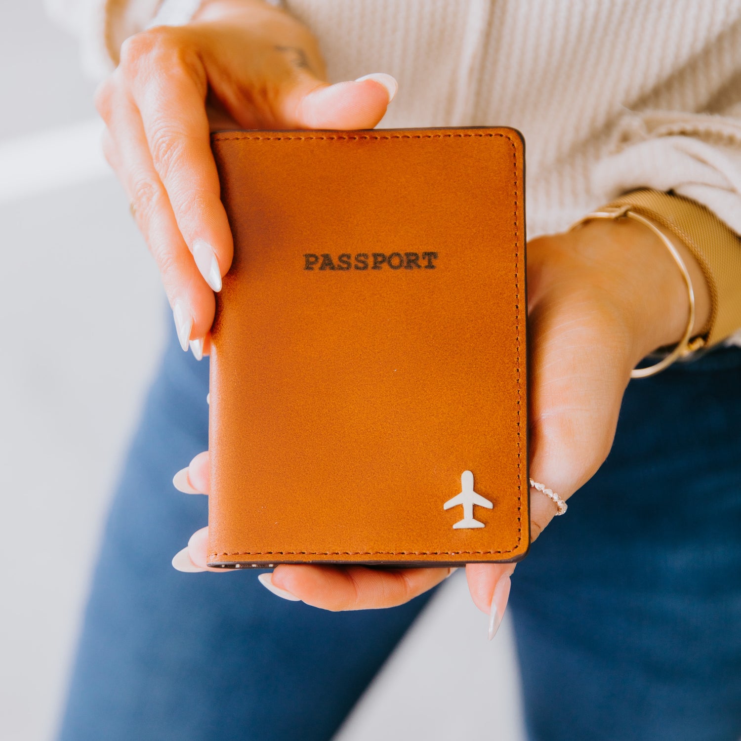 Leather Passport Holder