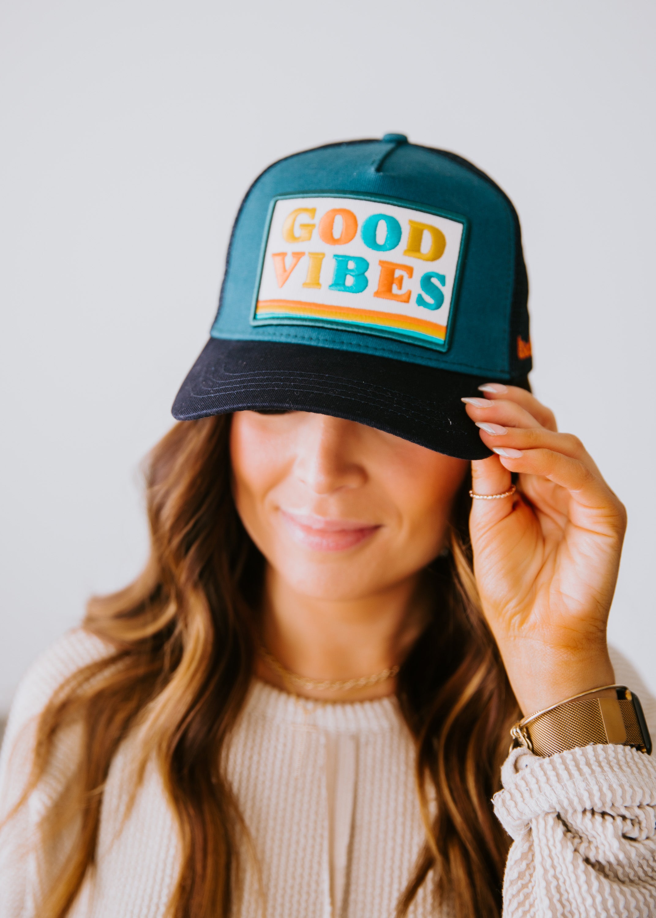 image of Good Vibes Trucker Hat