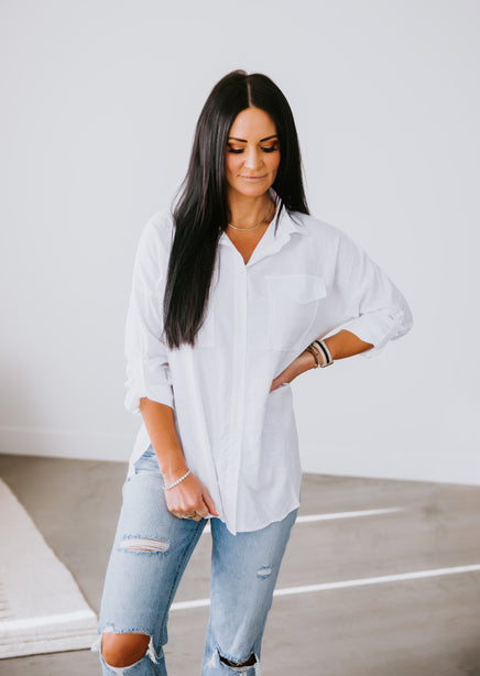 Aerin Button Down Top