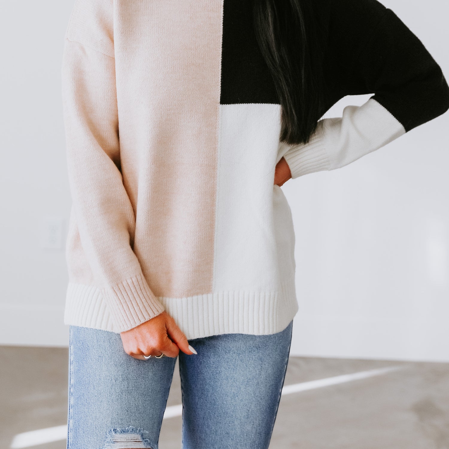 Bindie Colorblock Sweater