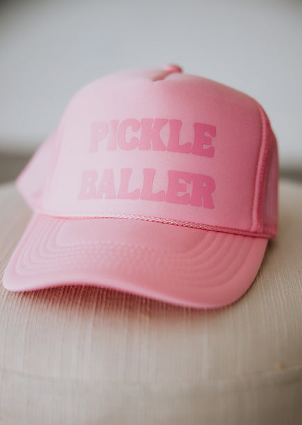 Pickle Baller Trucker Hat