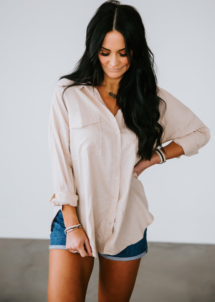 Aerin Button Down Top