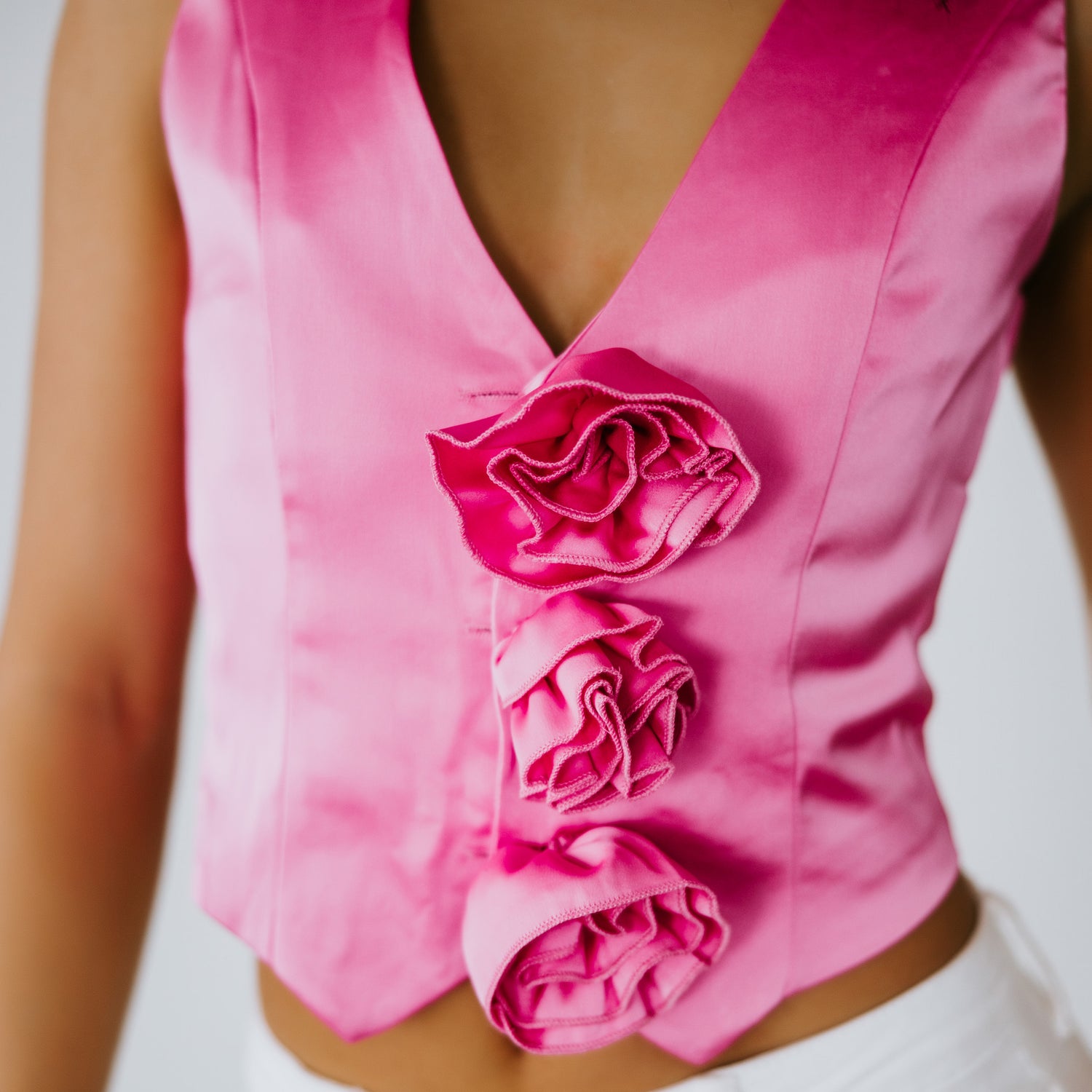 Rosie Satin Vest