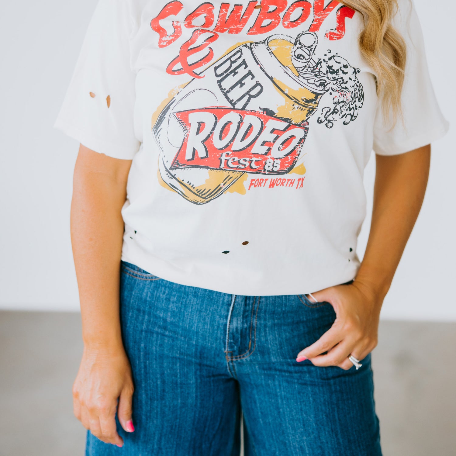 Cowboys + Beer Graphic Tee