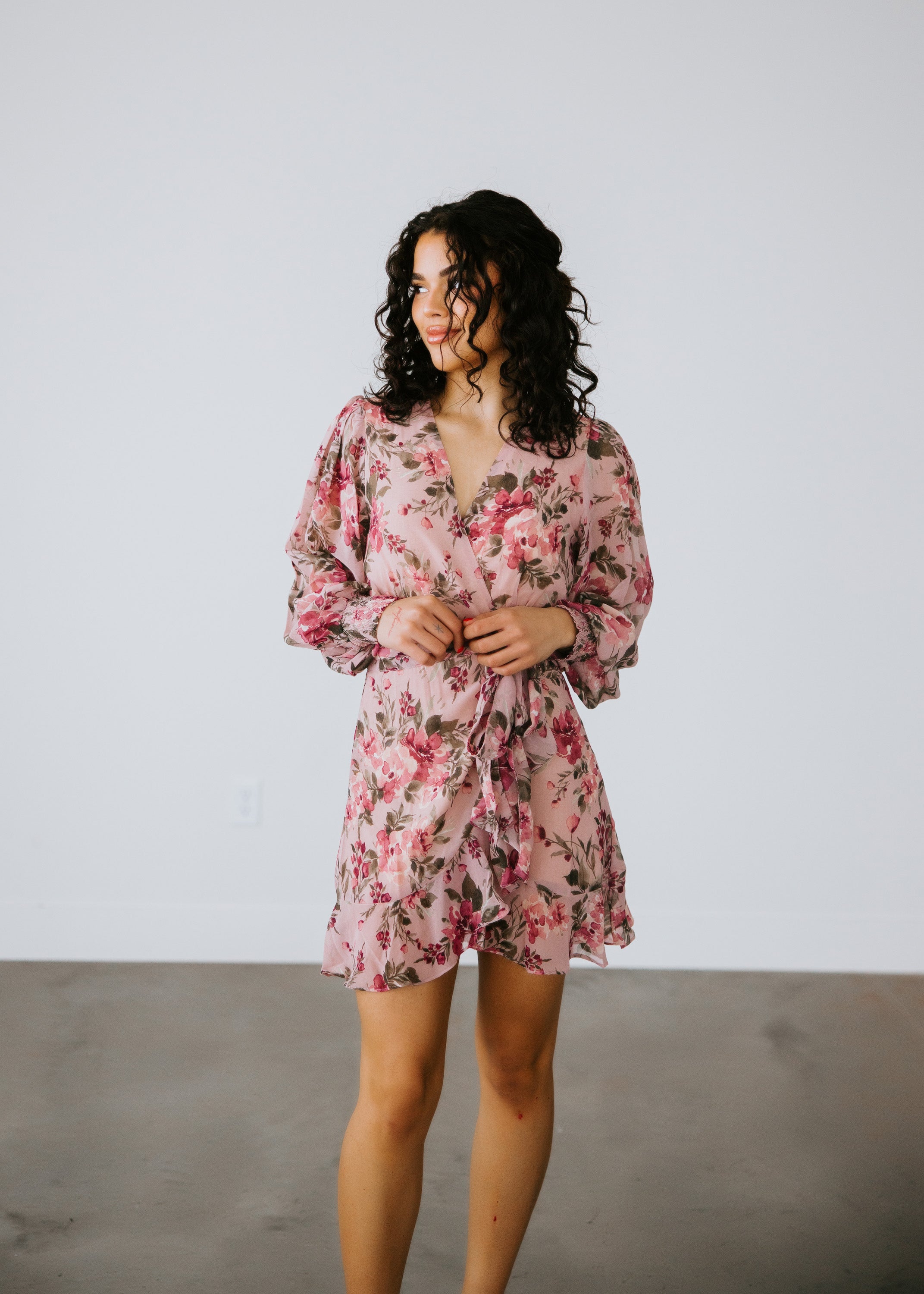 image of Finer Things Wrap Dress