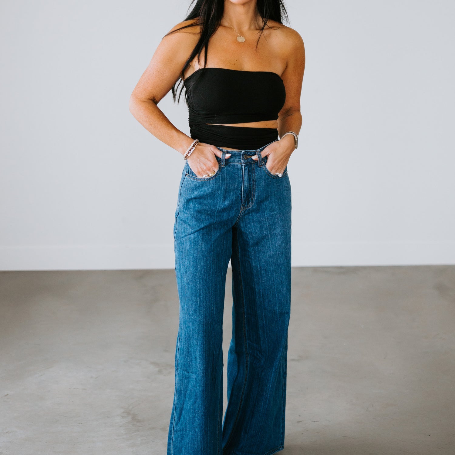 Avo Palazzo Denim Jean