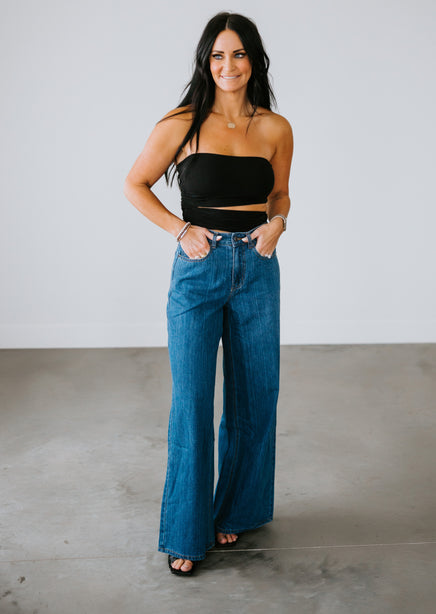 Mallorie Cutout Tube Top