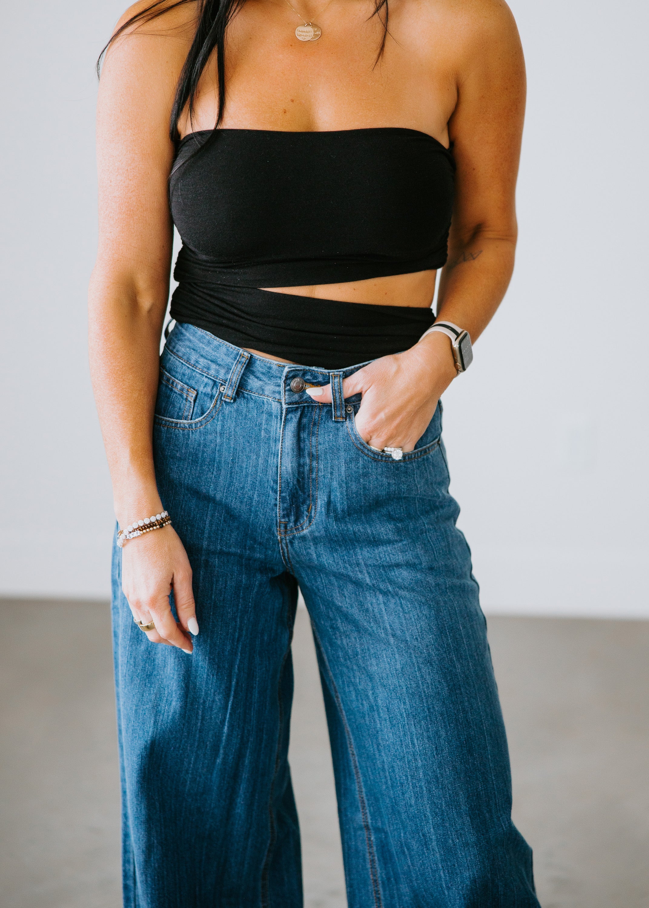 image of Mallorie Cutout Tube Top