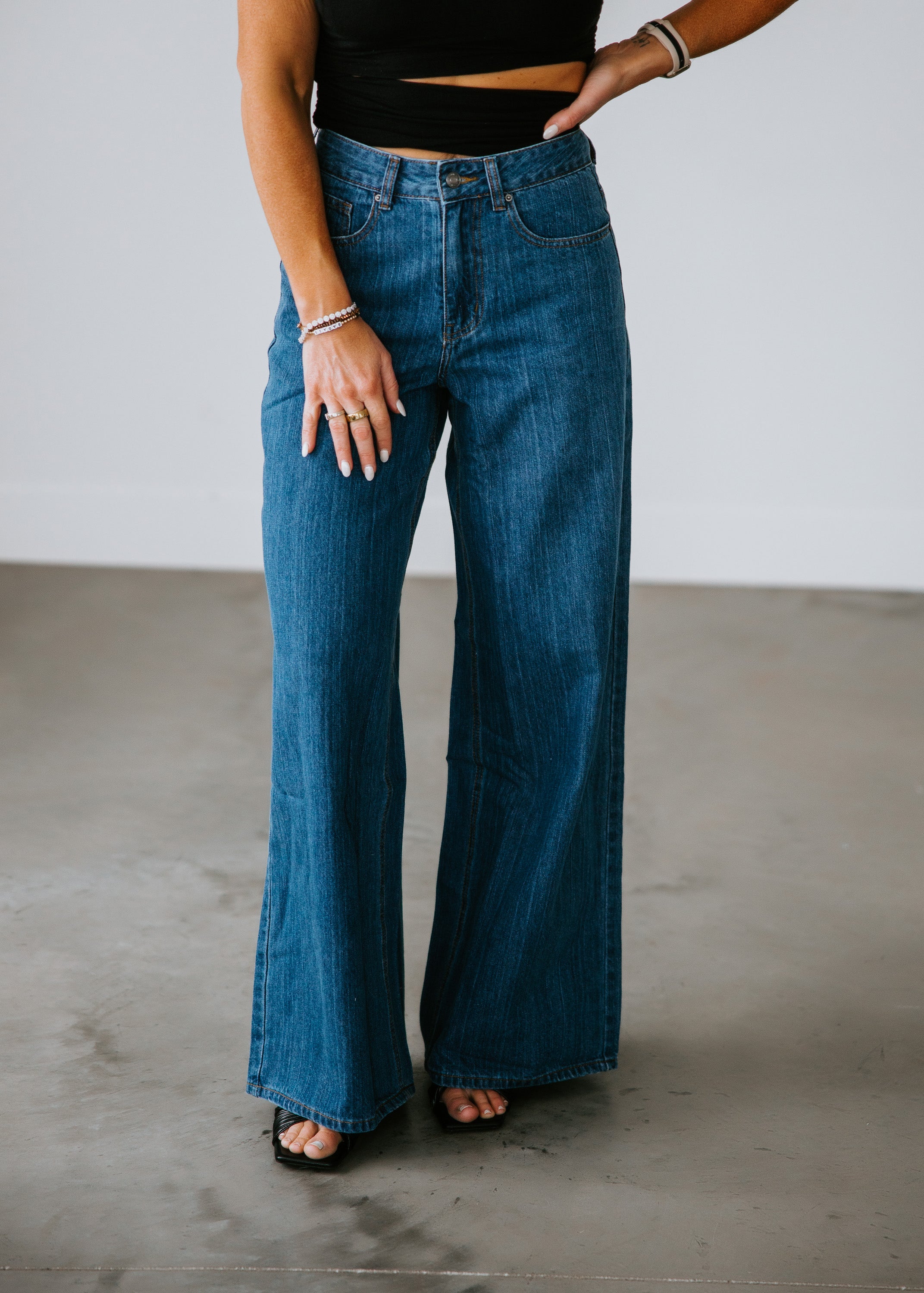 image of Avo Palazzo Denim Jean