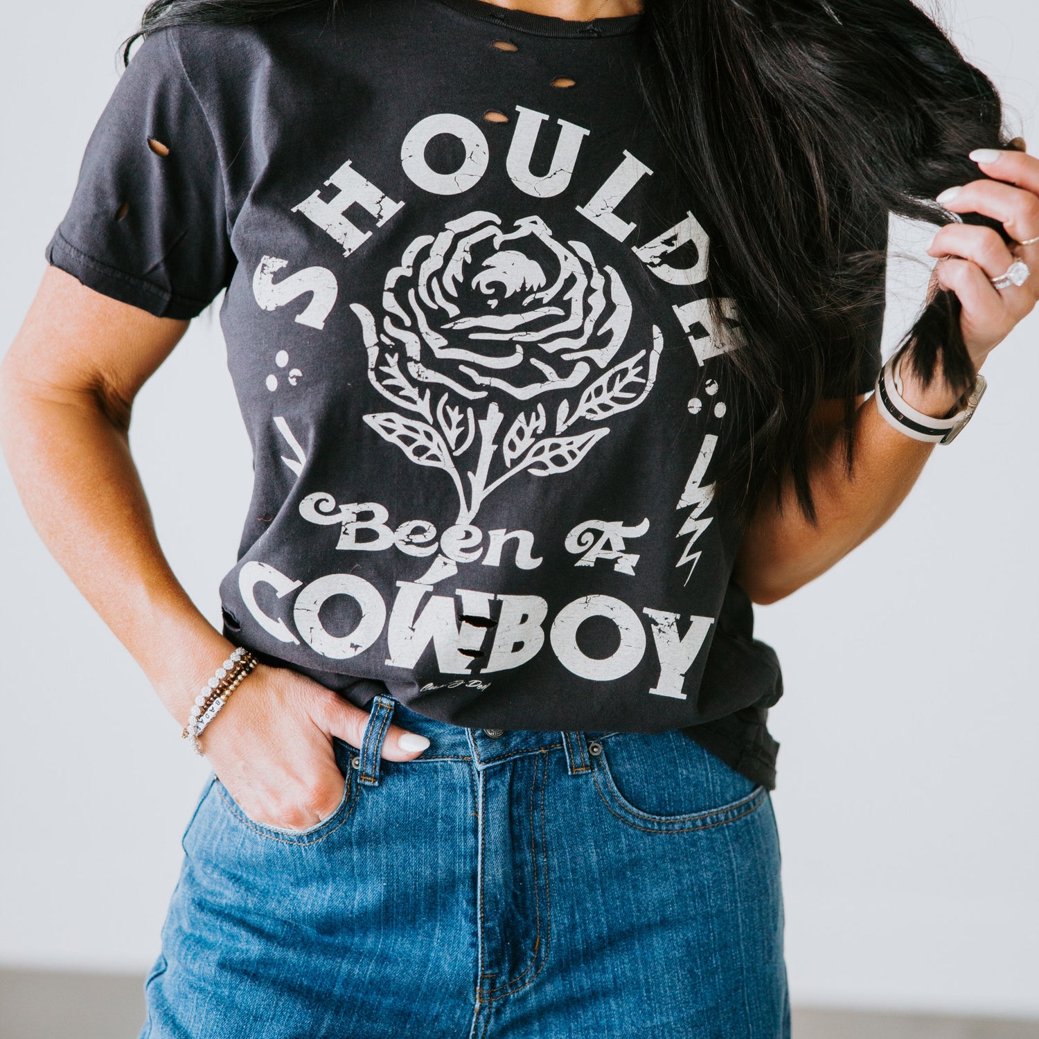 Shoulda Been a Cowboy Tee