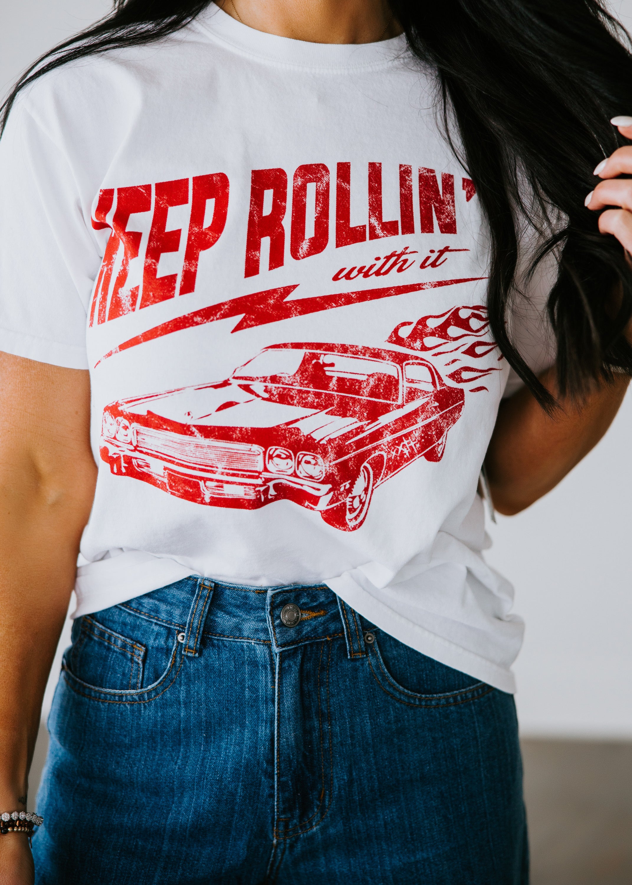 image of Keep Rollin' Graphic Tee