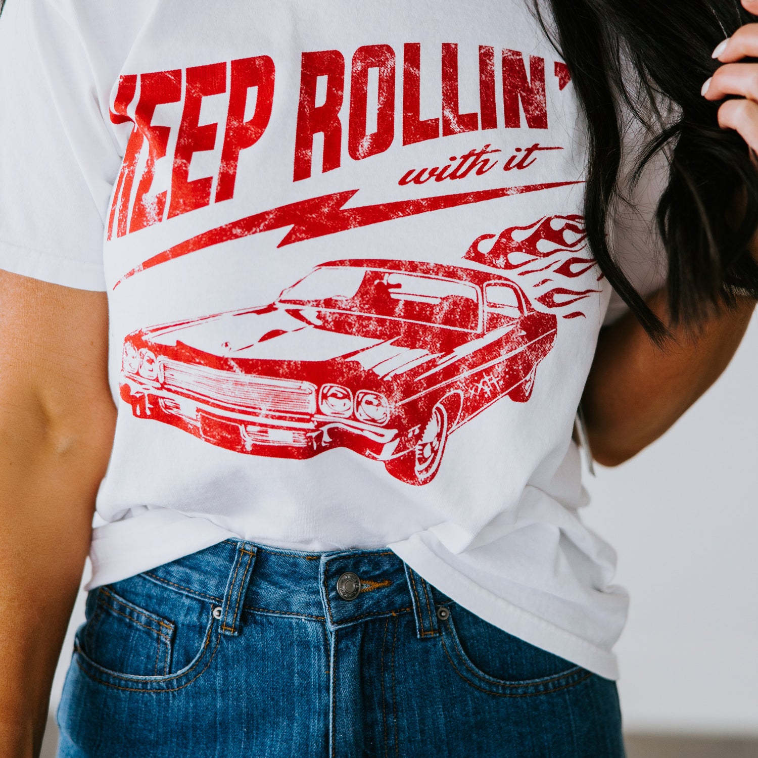 Keep Rollin' Graphic Tee