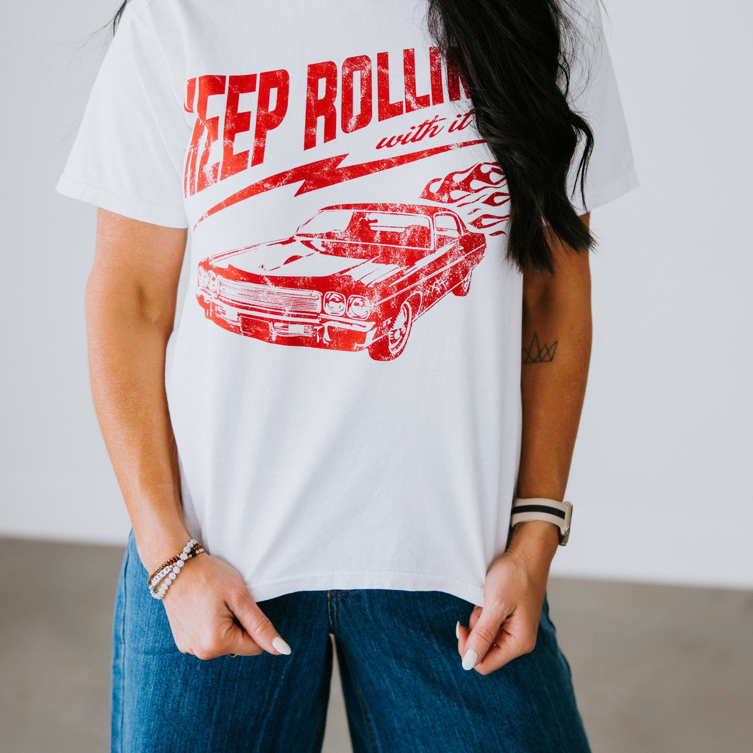 Keep Rollin' Graphic Tee