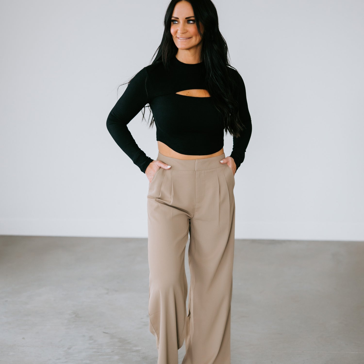 Gwen Wide Leg Trousers