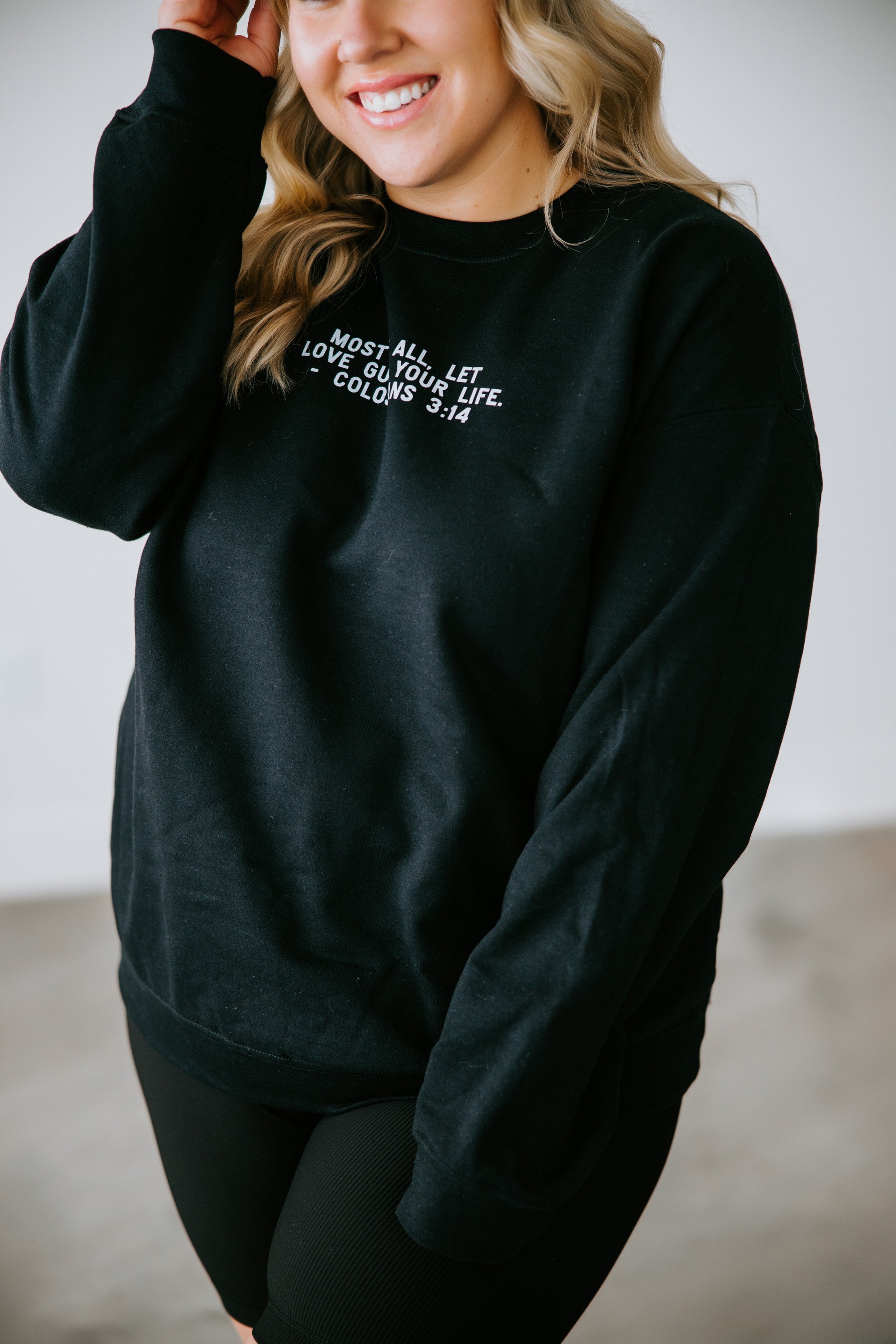 image of Let Love Guide You Sweatshirt
