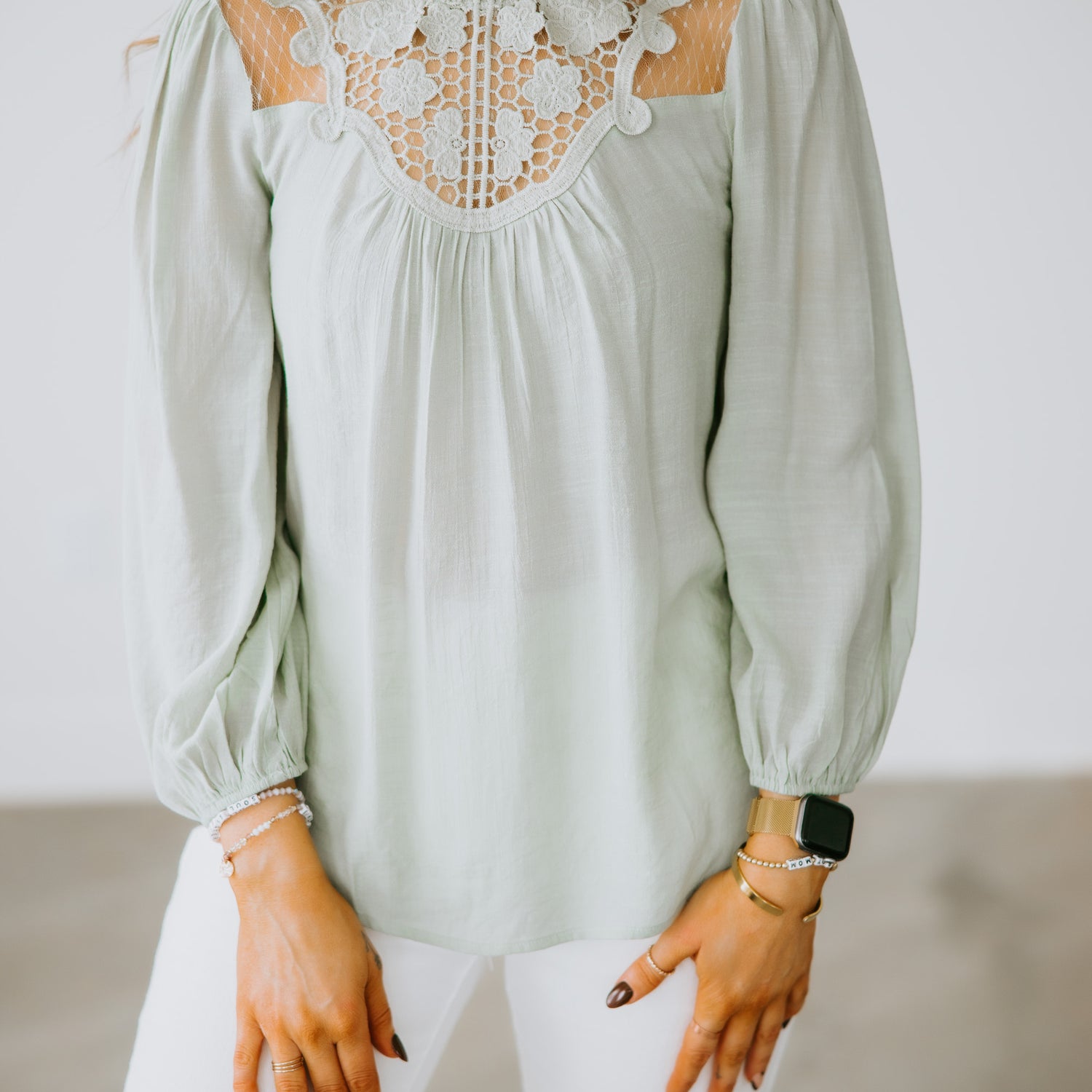 Cinda Lace Blouse