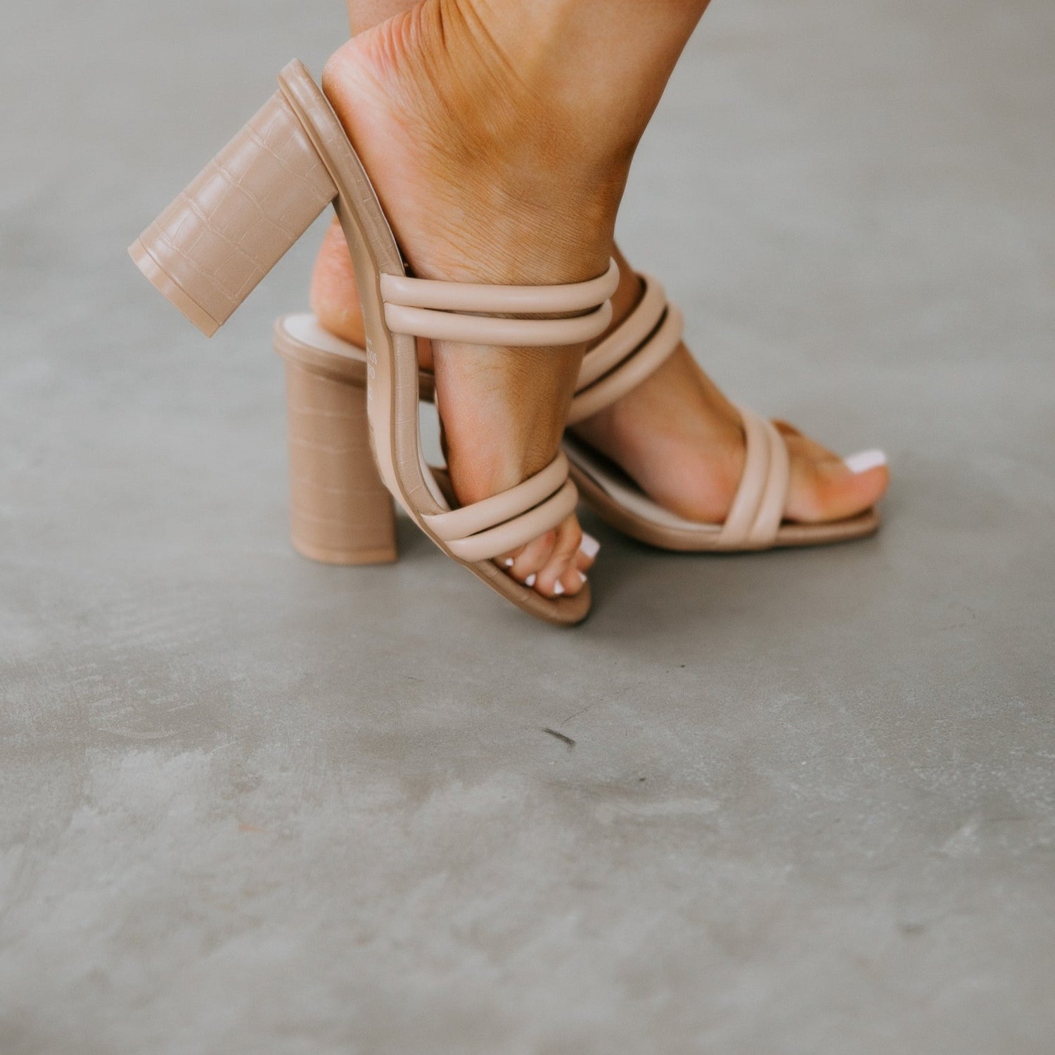 Angela Strappy Heels