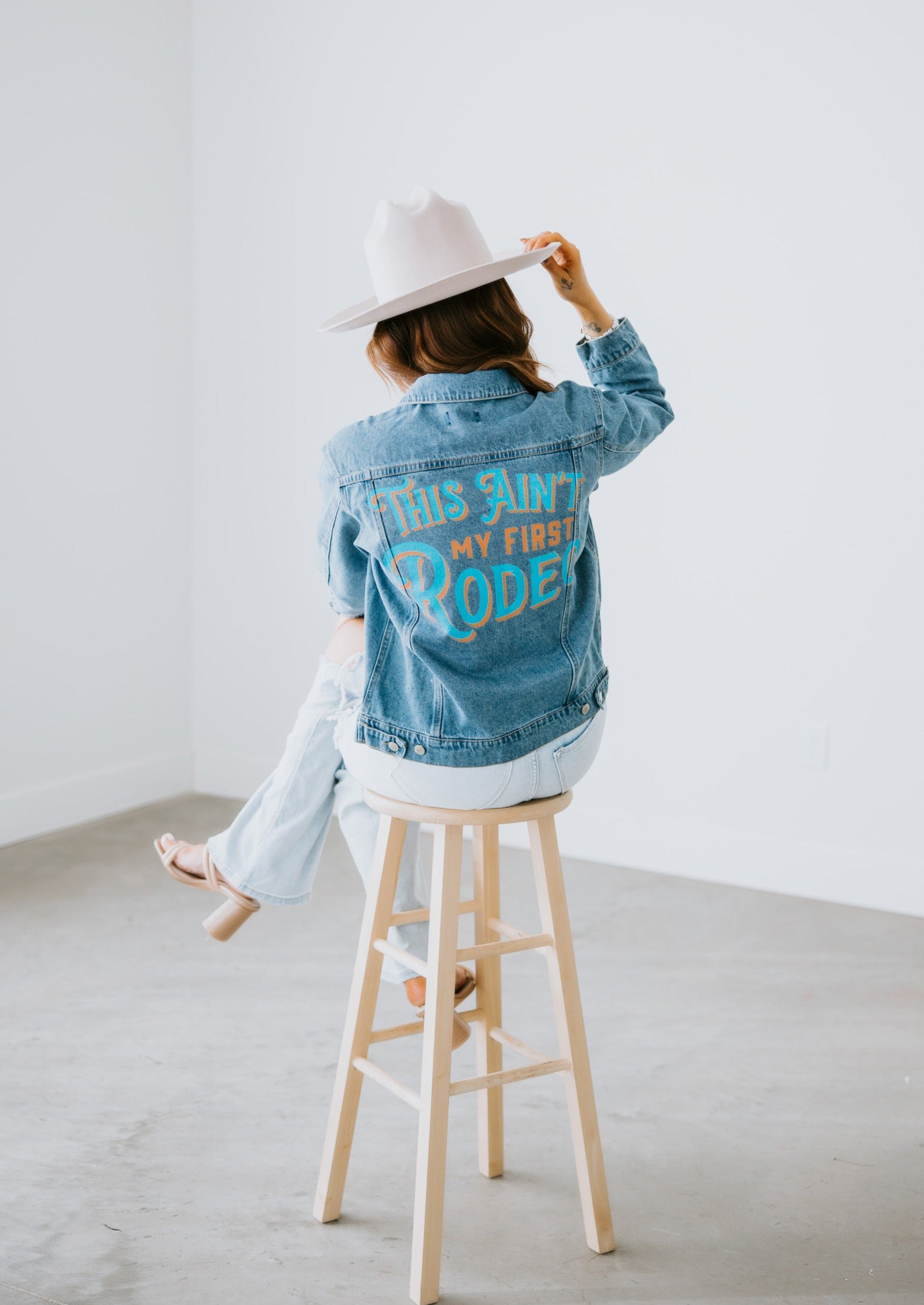 image of My First Rodeo Denim Jacket