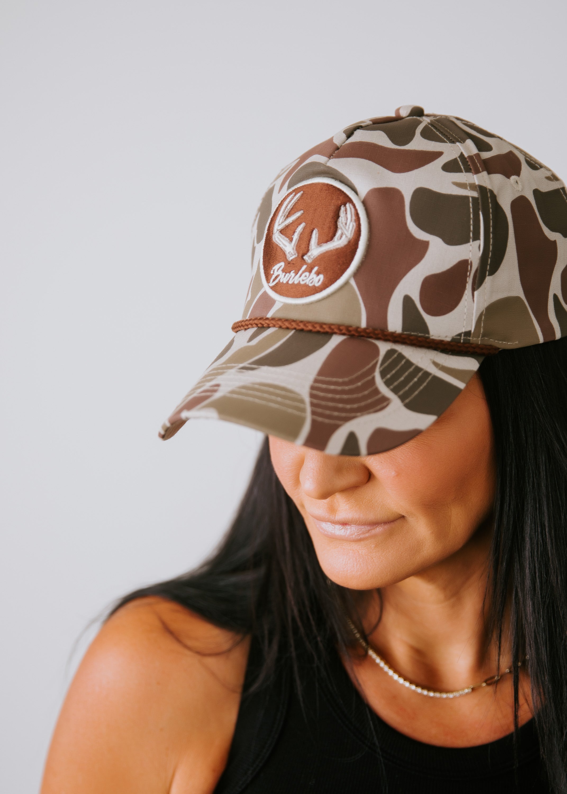 image of Antler Patch Camo Cap