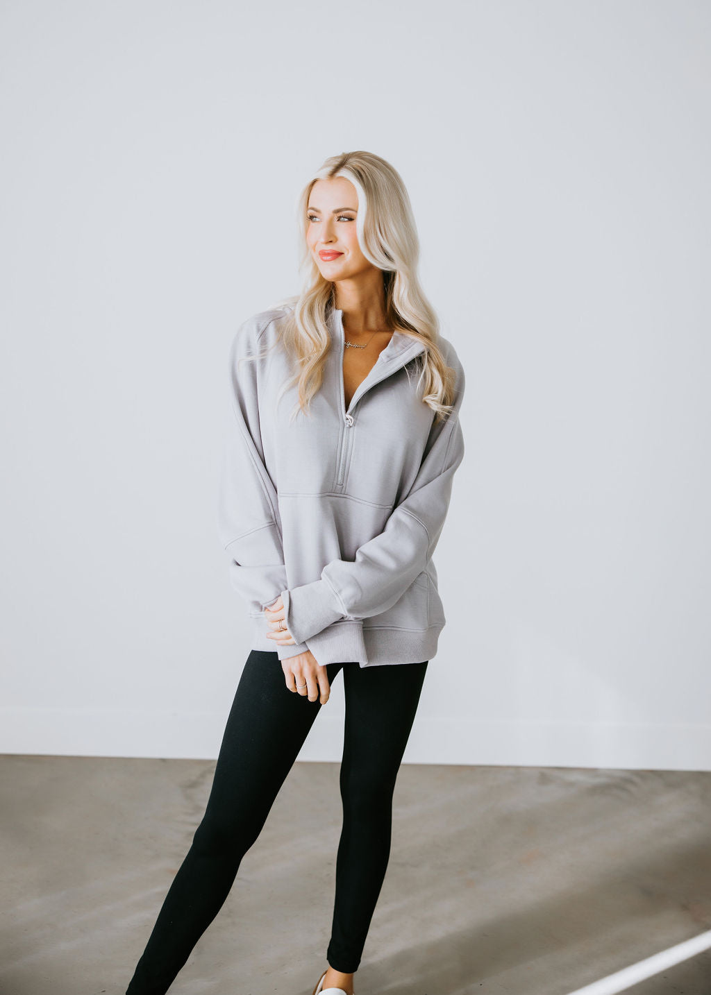 Quincey Quarter Zip Pullover