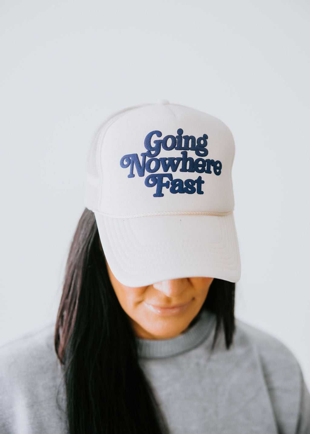 Going Nowhere Fast Trucker Hat