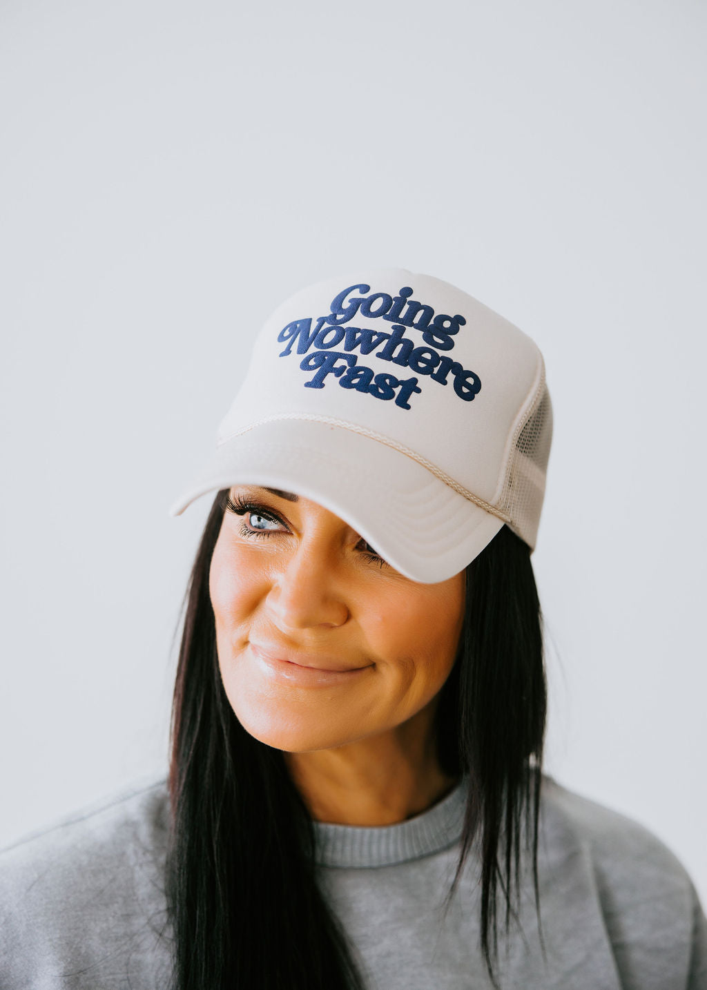 Going Nowhere Fast Trucker Hat