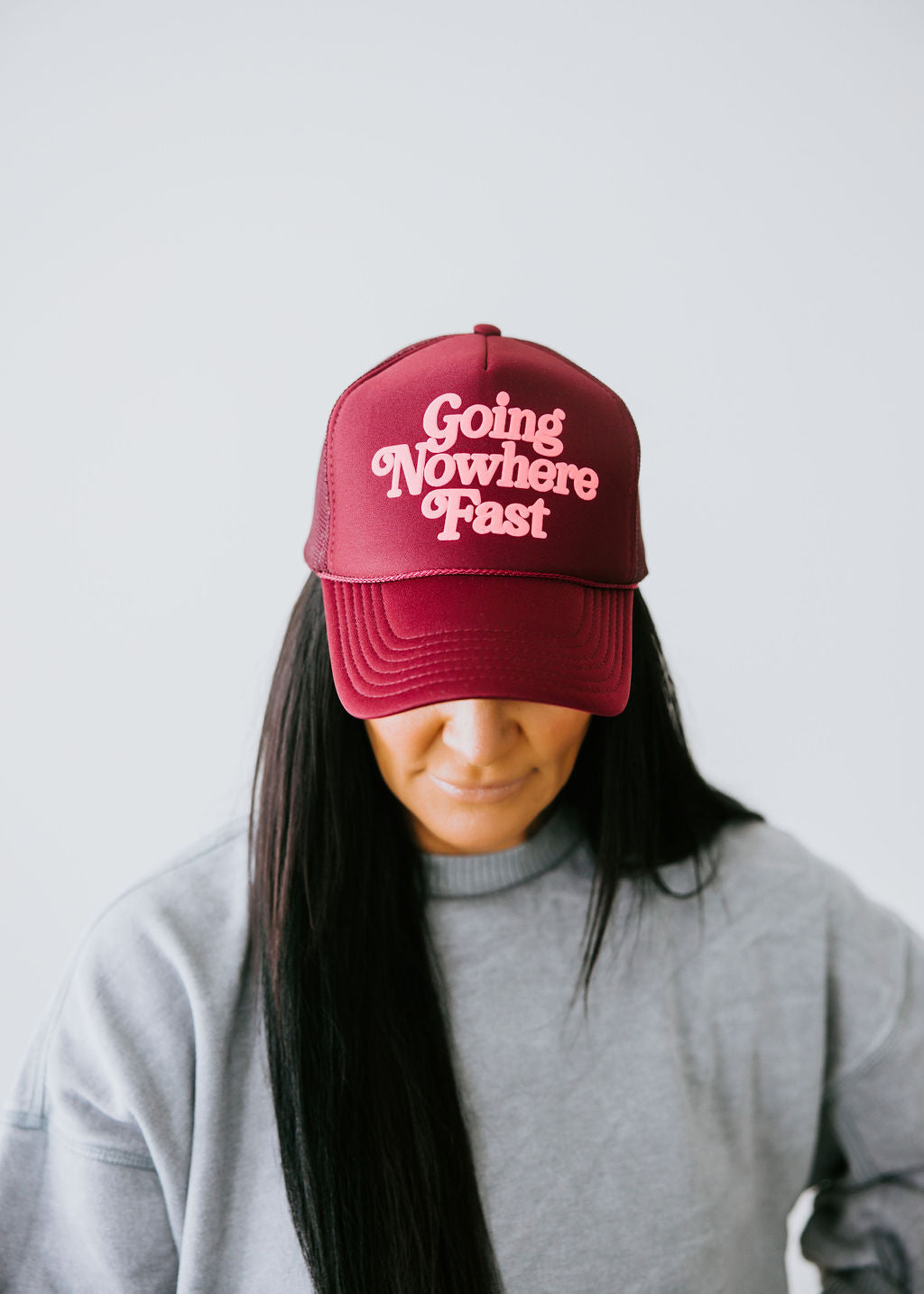 Going Nowhere Fast Trucker Hat