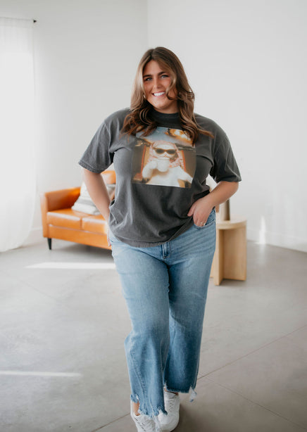 Curvy Shane Risen Wide Leg Jean