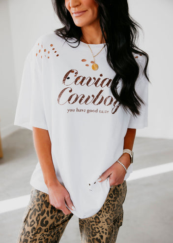 Caviar Cowboy Graphic Tee