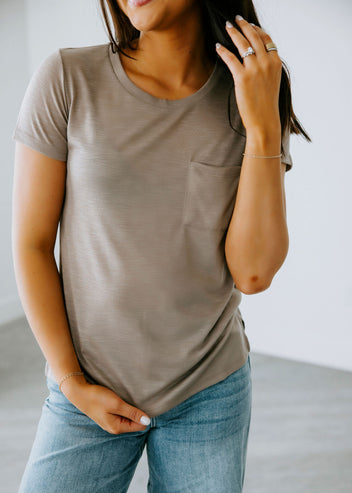 Katie Slub Knit Tee
