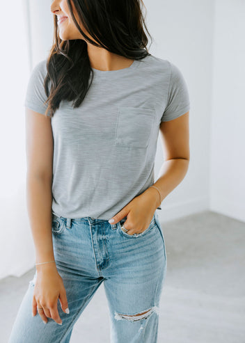 Katie Slub Knit Tee