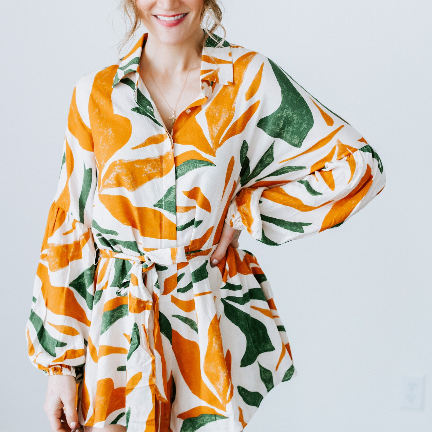 Malibu Printed Romper