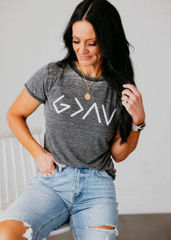 God is Greater Than Graphic Tee