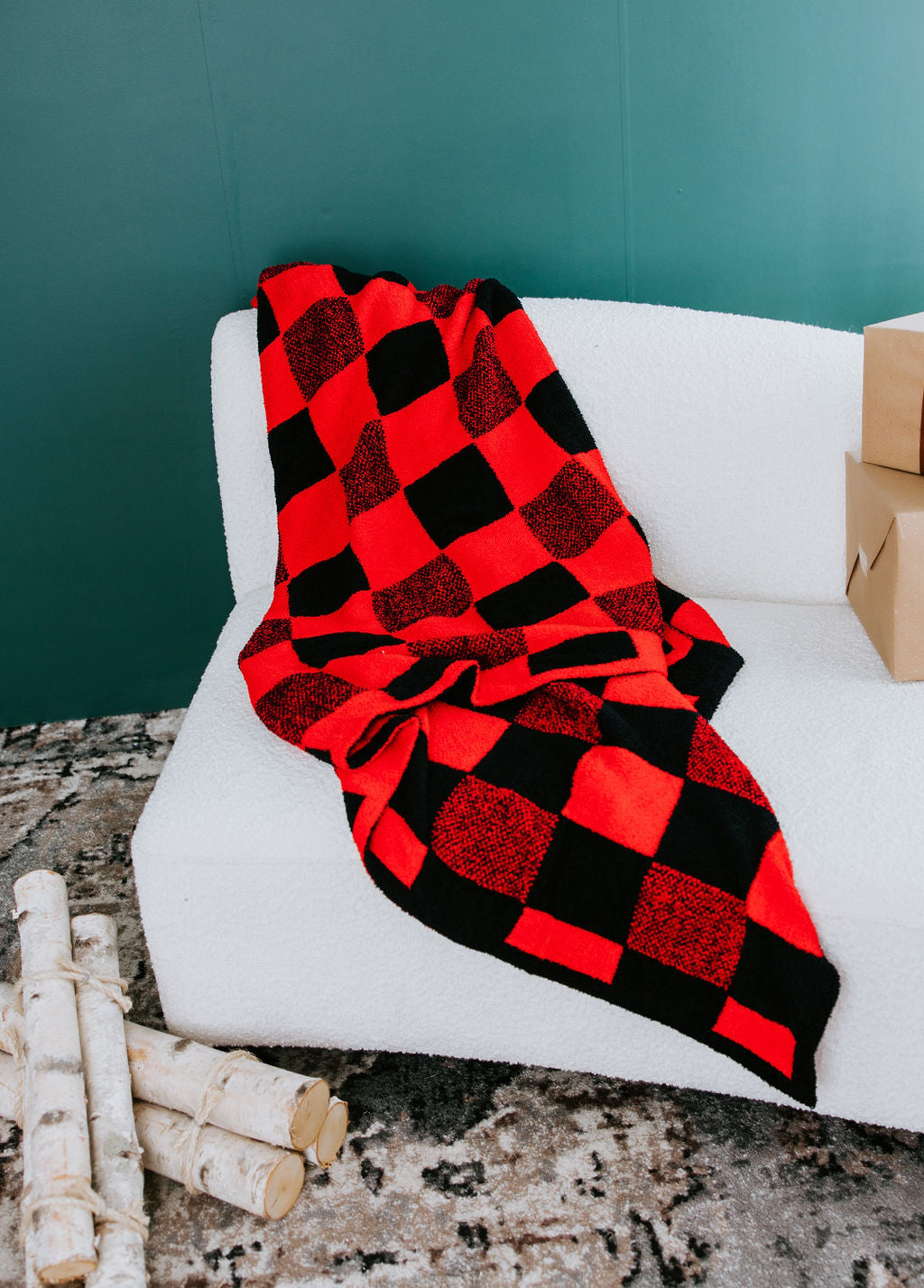 Holiday Comfy Luxe Throw Blankets