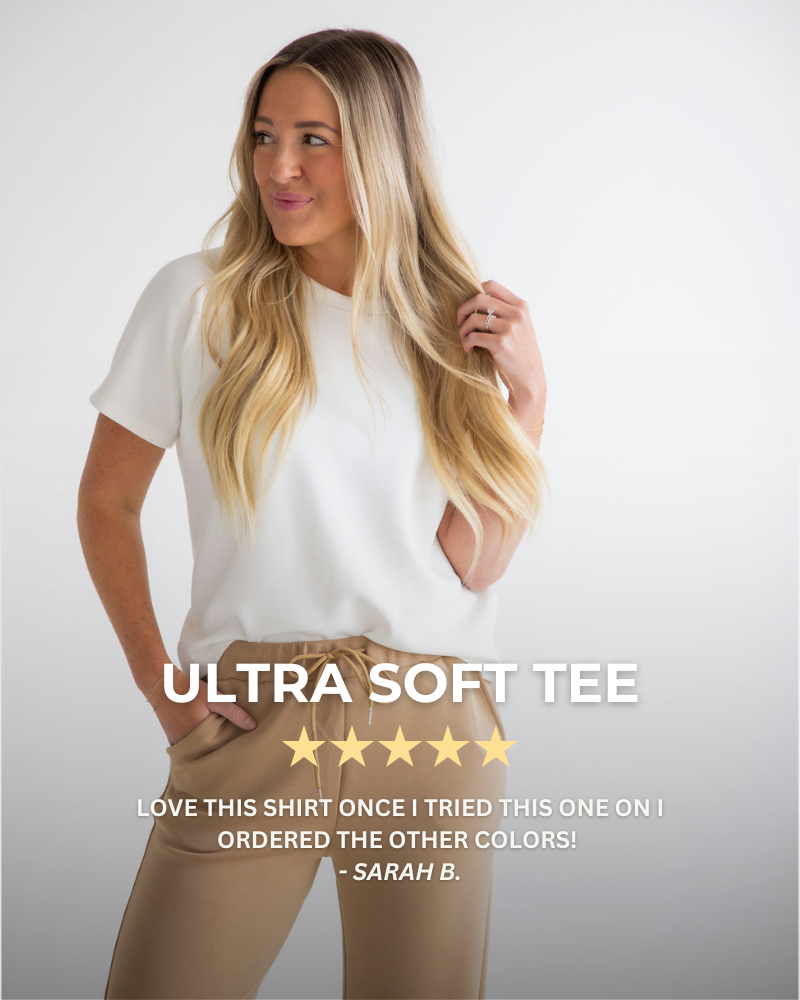 ULTRA SOFT TEE. 5 star review: LOVE THIS SHIRT ONCE I TRIED THIS ONE ON IORDERED THE OTHER COLORS!