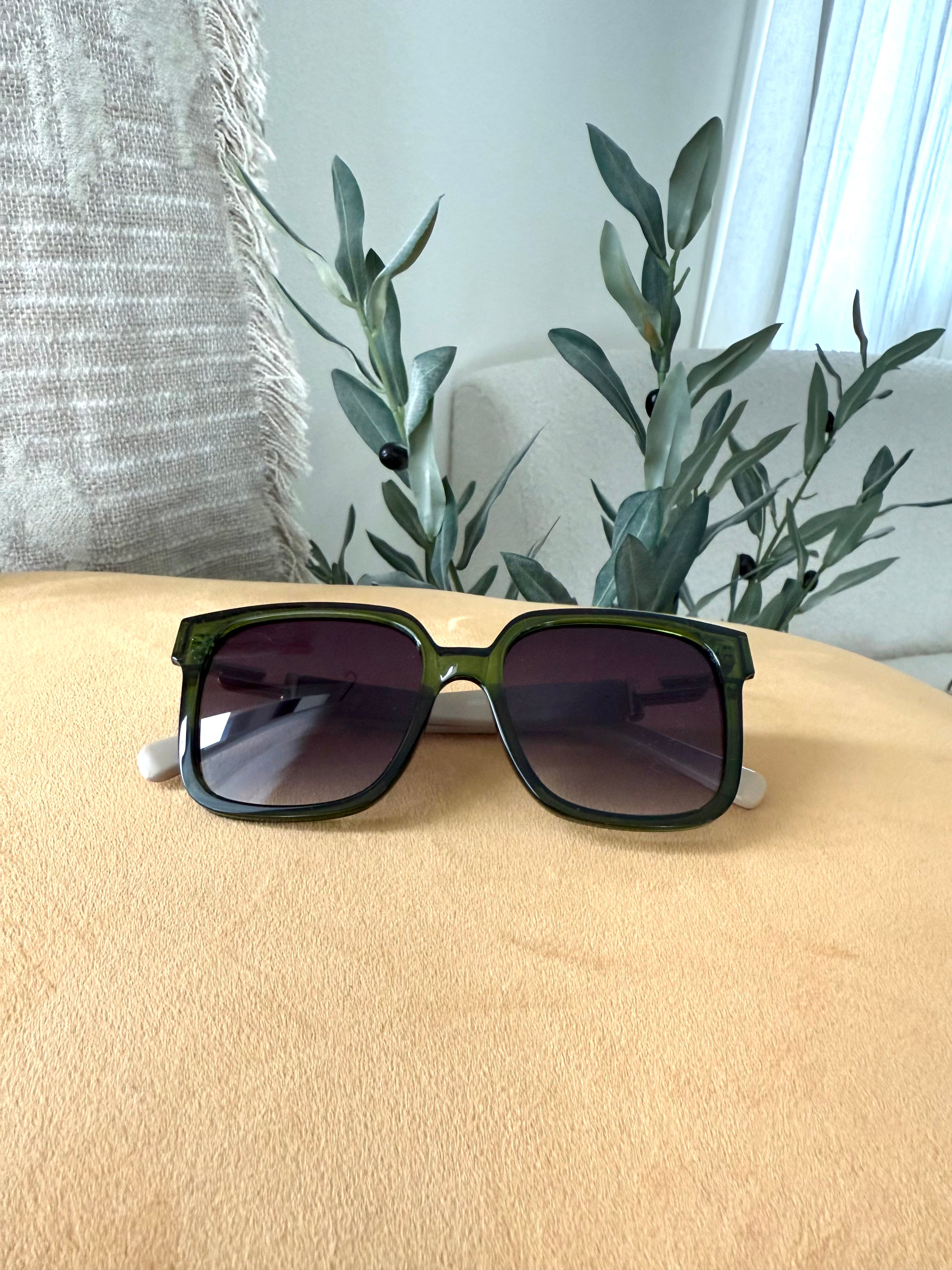 image of Jetsetter Rectangular Frame Sunglasses