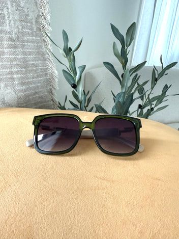Jetsetter Rectangular Frame Sunglasses