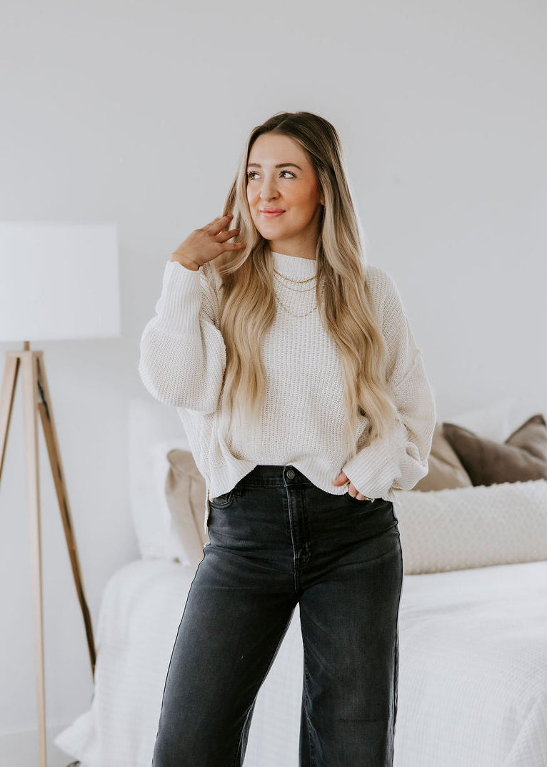 Janson Ribbed Knit Sweater