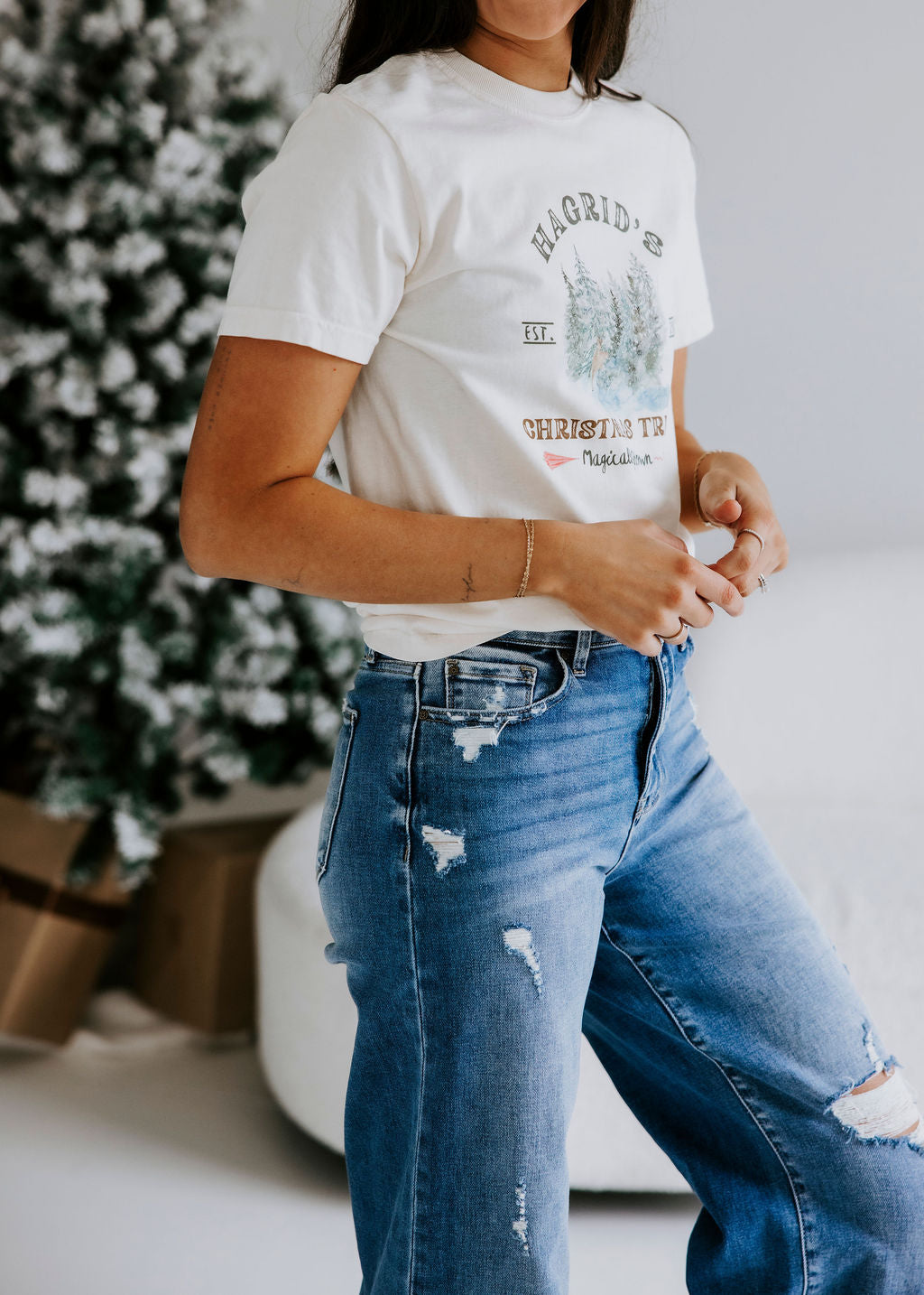 Hagrid's Christmas Trees Graphic Tee