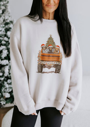 Tis The Season Dogs Graphic Crew