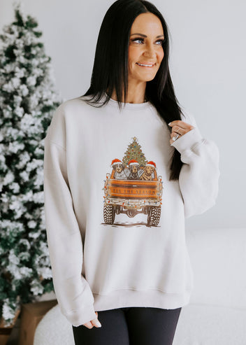 Tis The Season Dogs Graphic Crew