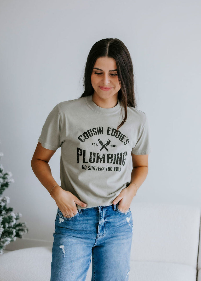 image of Cousin Eddie's Plumbing Graphic Tee