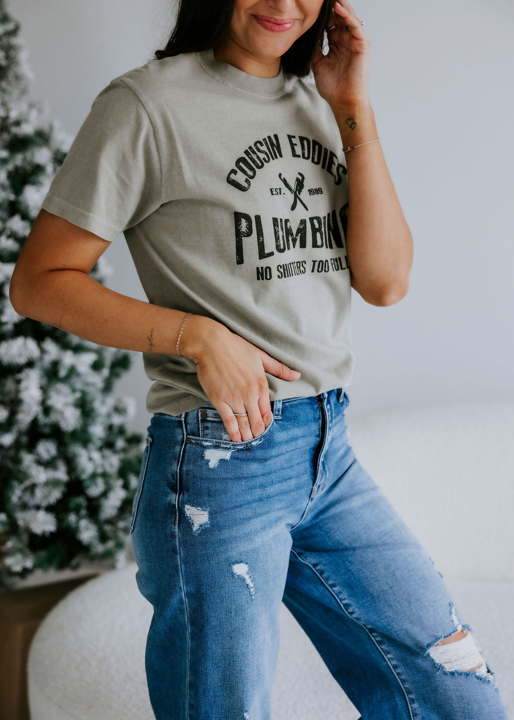 Cousin Eddie's Plumbing Graphic Tee
